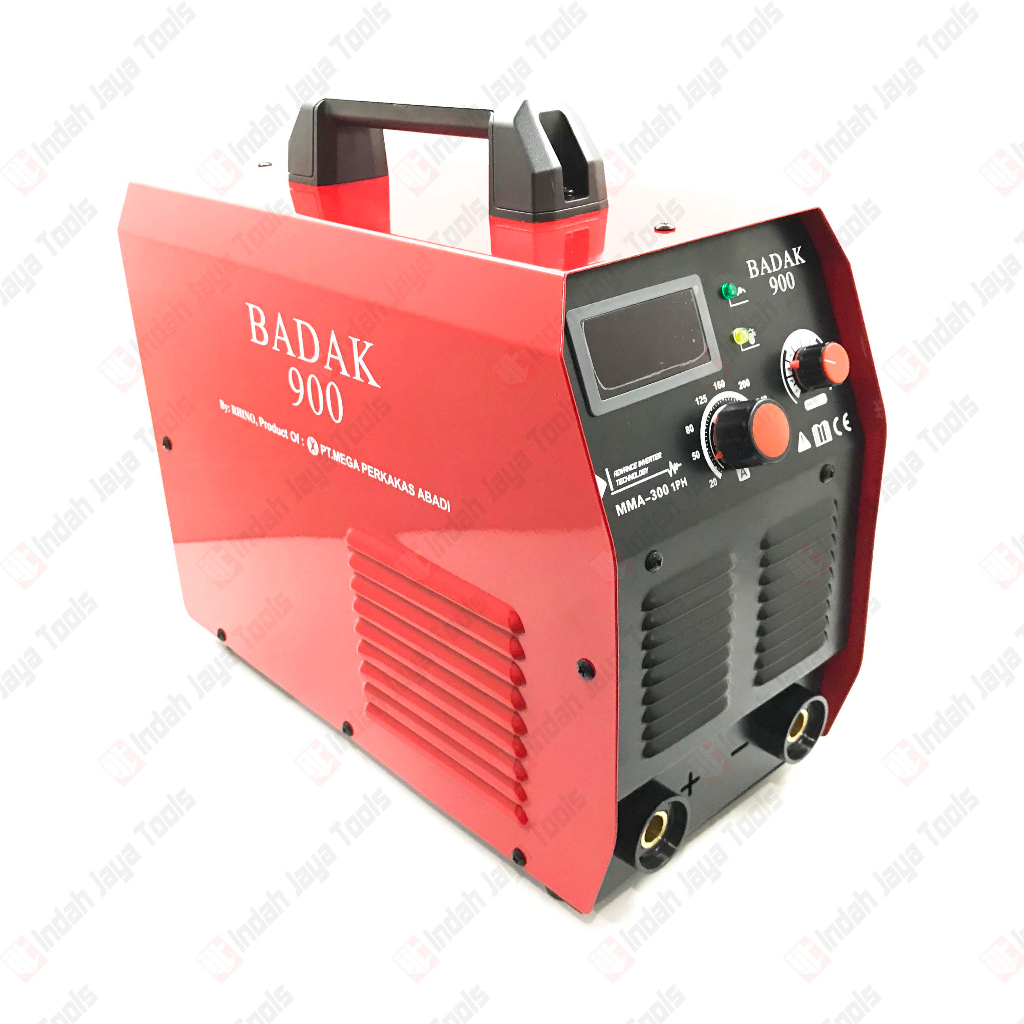 BADAK 900 RHINO 1 Phase Mesin Las MMA 300 Listrik Inverter Welding