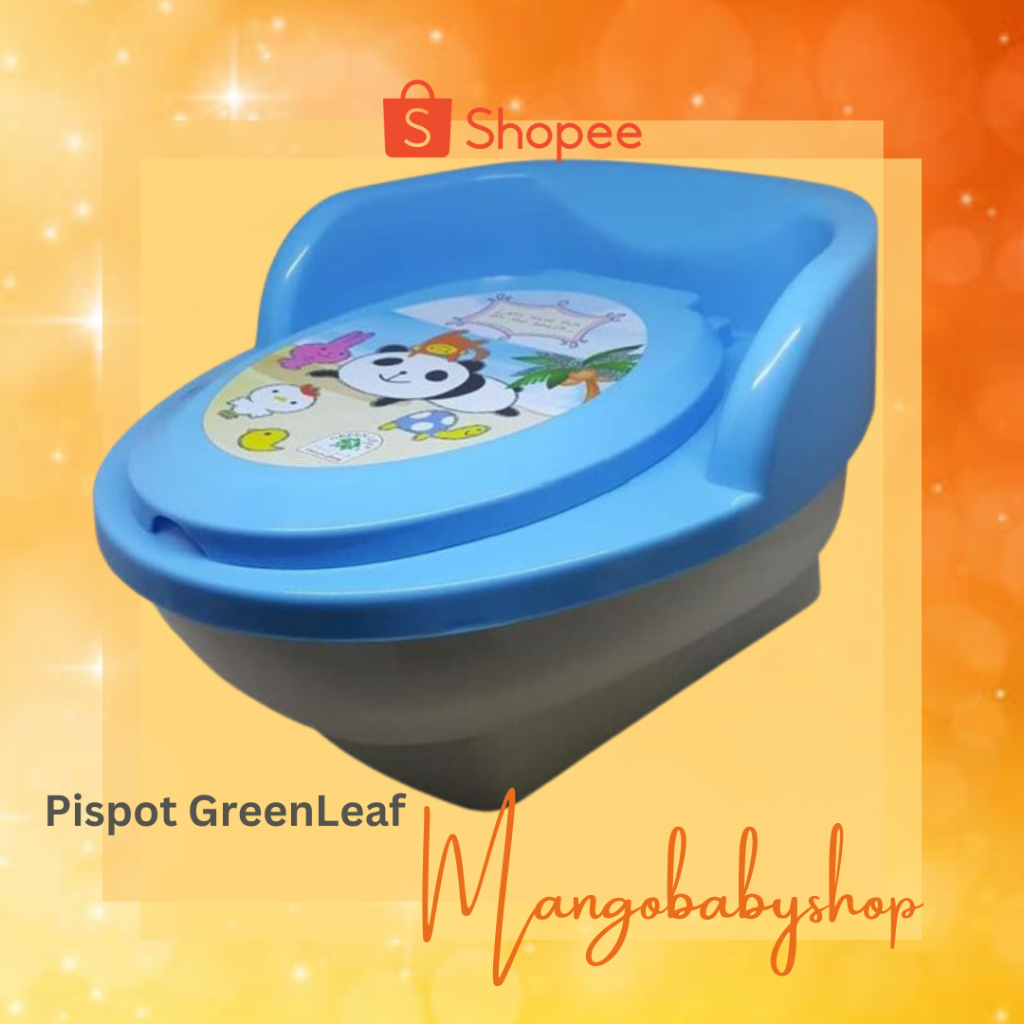 Green leaf villeroy Baby potty seat pispot poty training closet greenleaf bayi dan anak