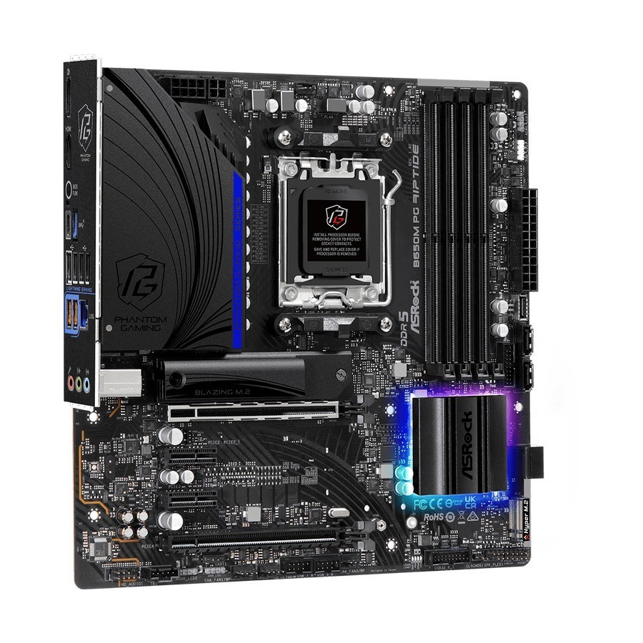 Motherboard ASRock B650M PG Riptide m-ATX AMD AM5 B650 DDR5