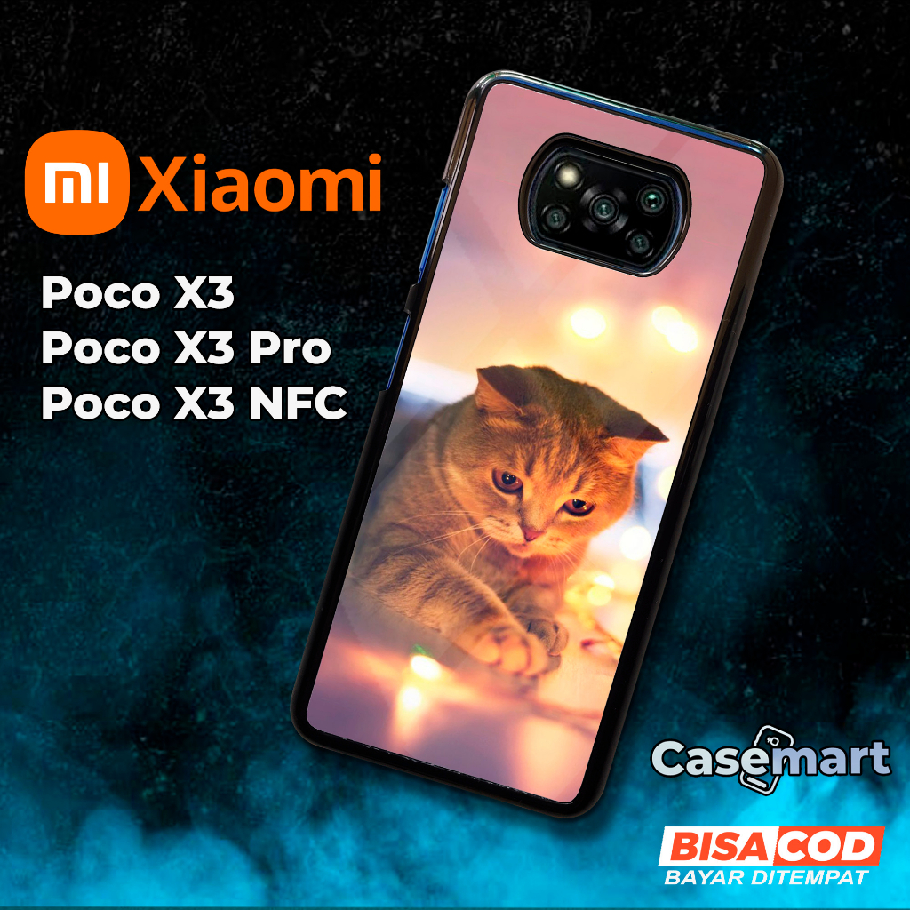 Case Xiaomi Poco X3 Poco X3 Pro Poco X3 NFC [MEOW] Casing Hp Xiaomi Poco X3 Poco X3 Pro Poco X3 NFC 