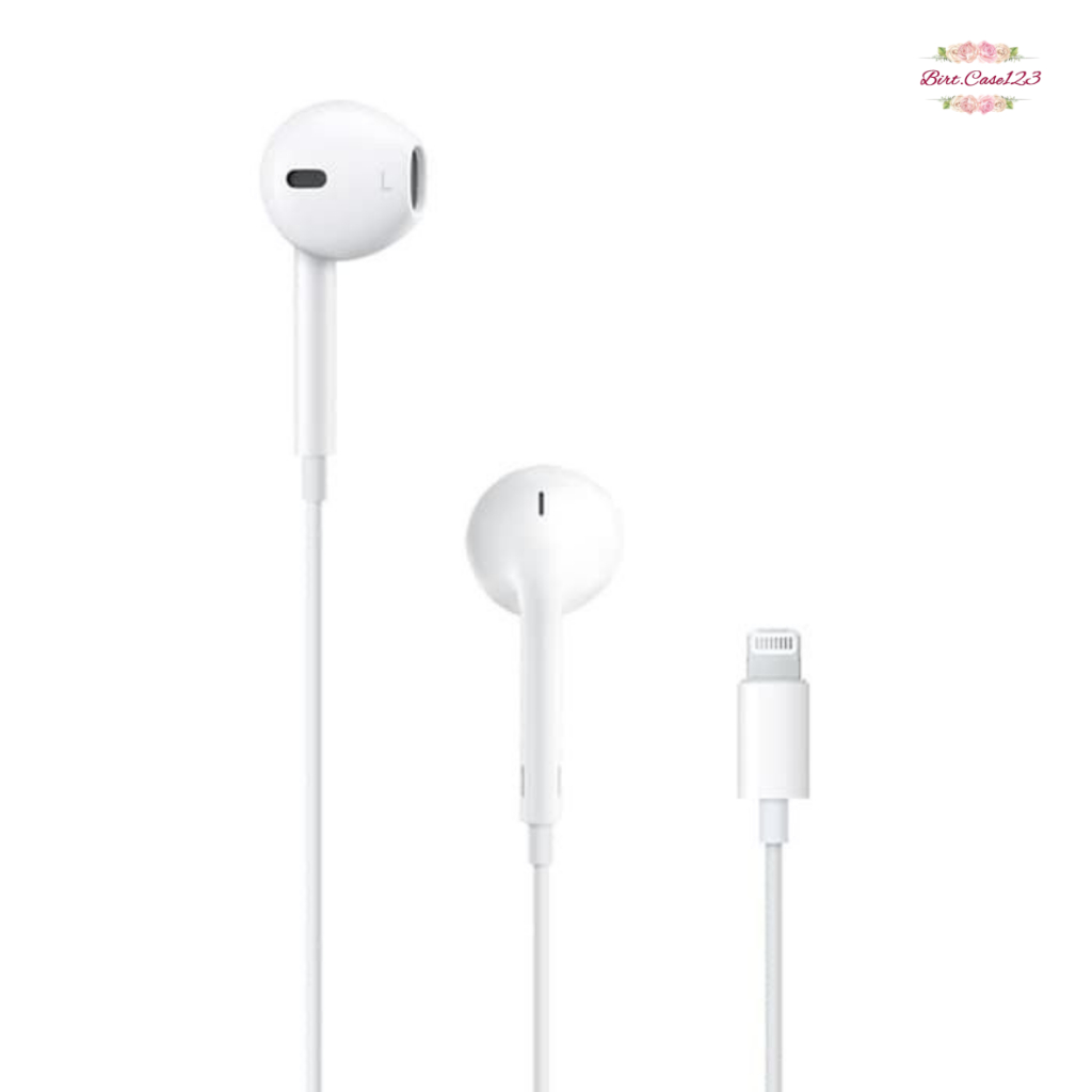 EarPhone With Lightning 8 pin Headset Hf headsfree ligthing ori cabutan 7G 7+ 8G 8+ X XS XS Max XR 11 12 13 14 pro Max mini plus konek Bluetooth (oN bluetooth ) pop up Handsfree Earphone headset BC7420