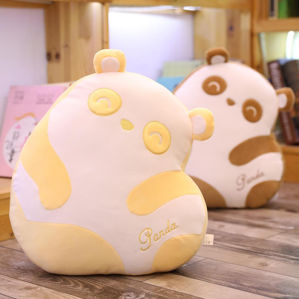 Bantal Tidur Karakter Boneka Panda Lucu Warna Warni Bahan Halus Lembut Kualitas Import Ukuran 40 x 40 cm