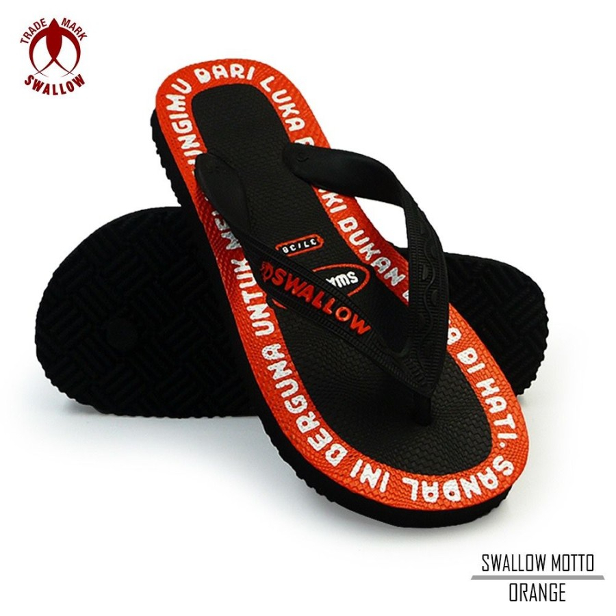 Sandal Jepit / Sendal Jepit Pria Swallow Motto