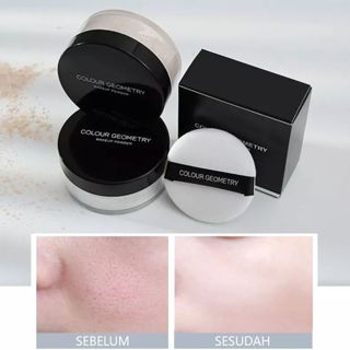 Bedak Tabur Make up Powder Pengontrol Minyak Wajah Anti Air dan tahan lama 5067 Bedak Lameila