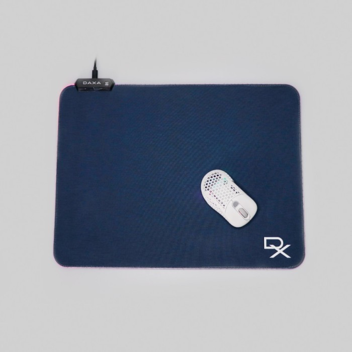 Rexus Mousepad Gaming RGB Daxa Mats Control Edition L