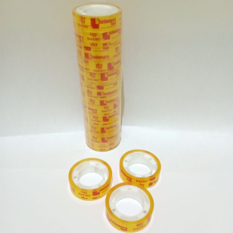 

SATU SLOP ( 12 PCS ) Selotip Isolasi Bening Kecil Tipis Nachi 12mm x 10m