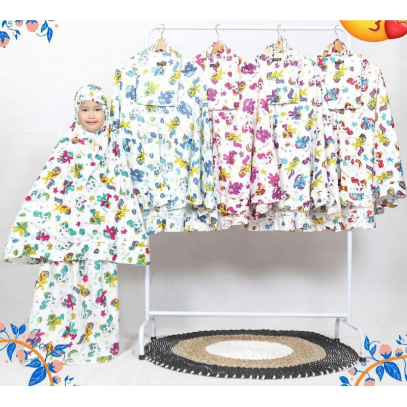 Mukena Anak TK/SD/Mukena motif