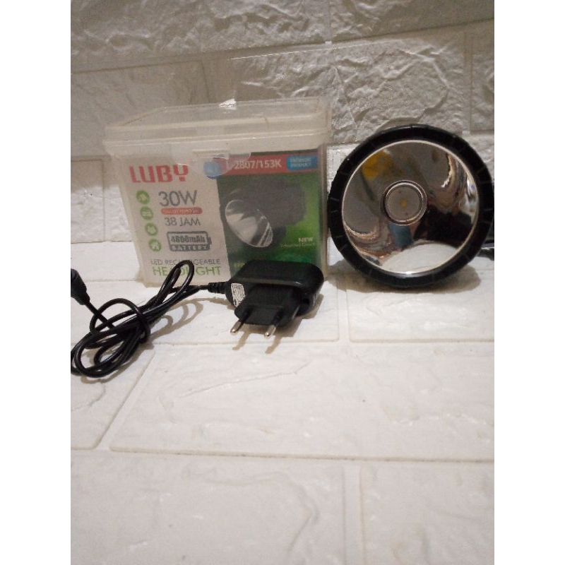 senter kepala cahaya kuning 30 Watt Luby L-2807