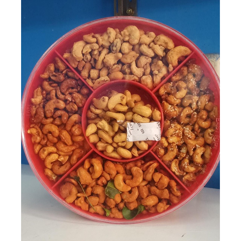 

Kacang mede Tray 5rasa