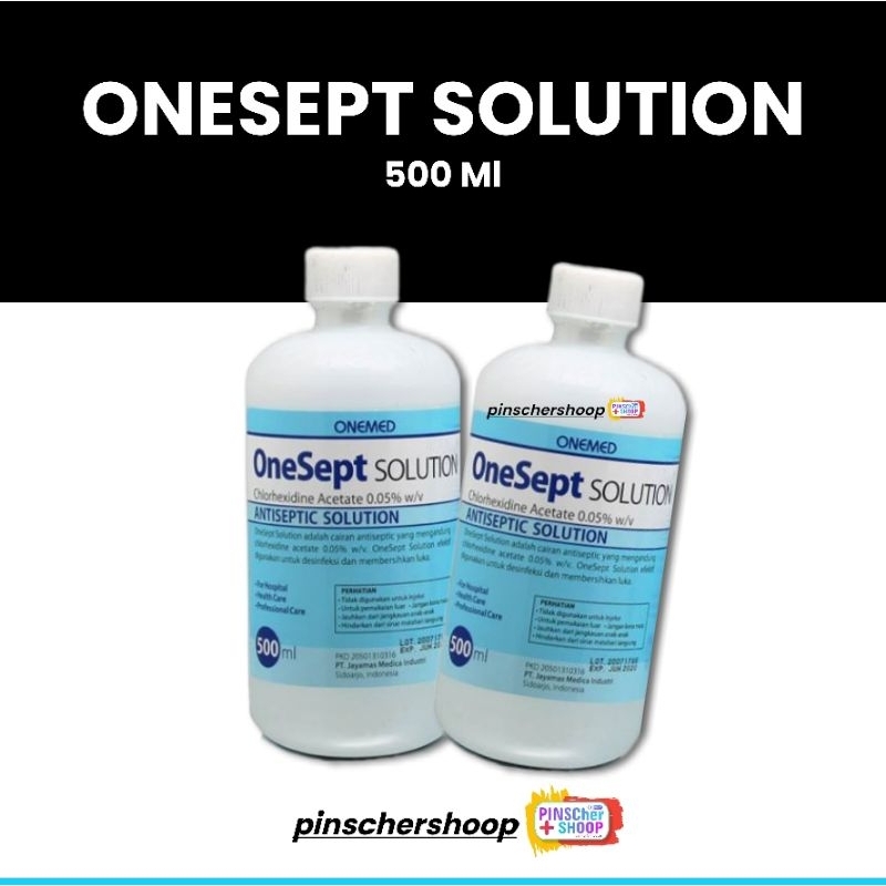 OneSept Solution OSS 500 Ml Antiseptik Luka Tidak Perih