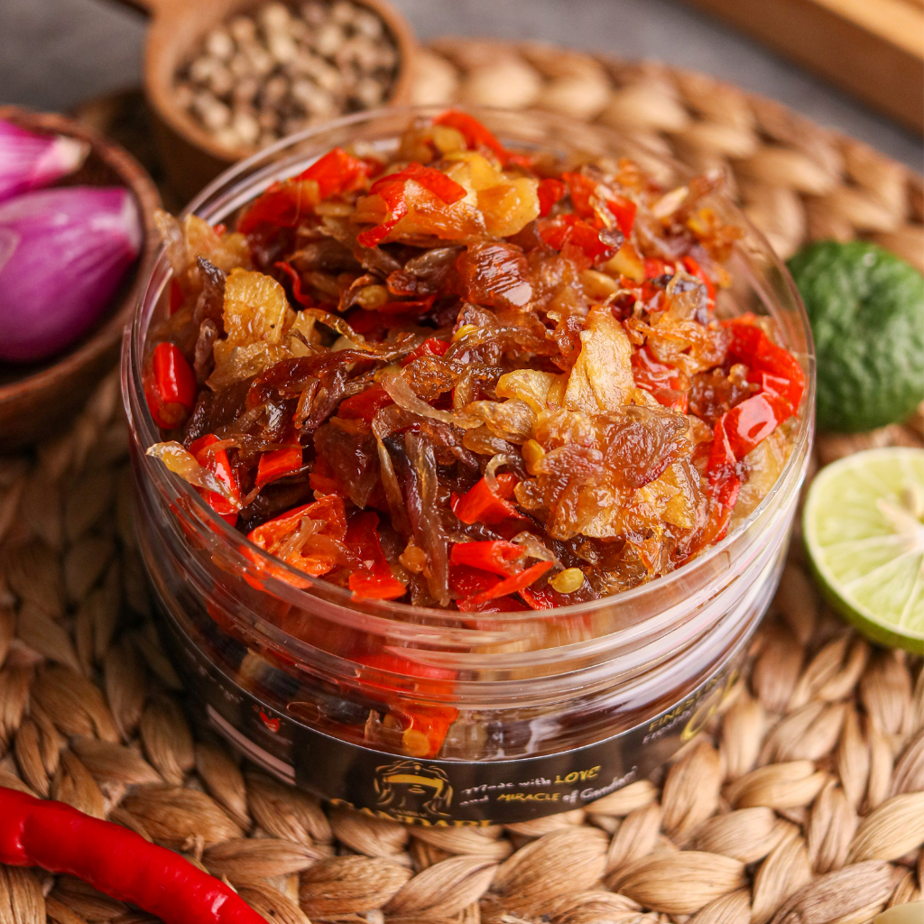 

Sambal Embe Bali (G1) Gandari 160 gr / Bawang Goreng Gandari