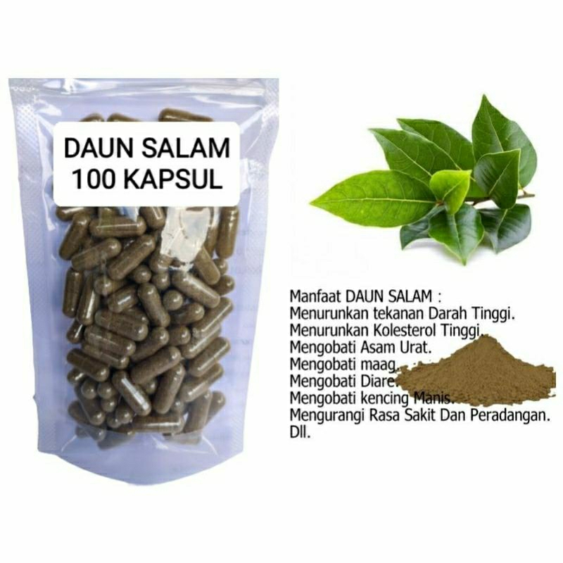 

DAUN SALAM 100 KAPSUL OBAT HERBAL TERBAIK TOPP SELLER JATIM (PREMIUM QUALITY)