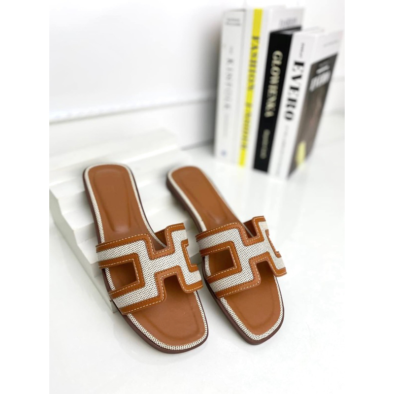 SANDAL WANITA KEKINIAN HS006 FLAT SENDAL PREMIUM IMPORT