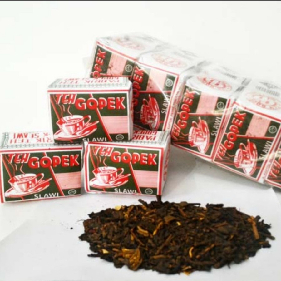 

Teh Gopek Tabur 40gr x 6pcs-Teh Gopek 40gram Slawi Teh Seduh