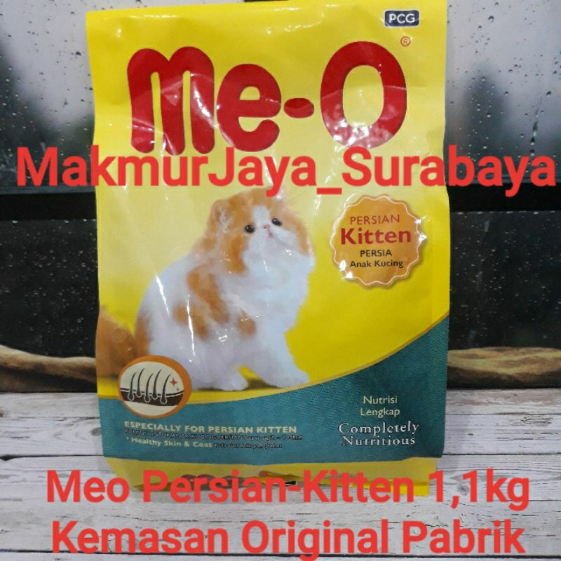 Meo Dry Food Kitten Persian Makanan Anak Kucing Kering 1.1kg