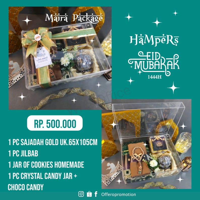 

Maira Hampers Lebaran Idul Fitri Eksklusif 2023