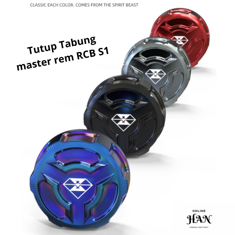 Tutup Tabung Minyak Rem CNC RCB S1/S2