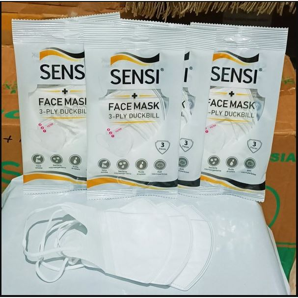 Masker Sensi Duckbill Pack isi 3 pcs