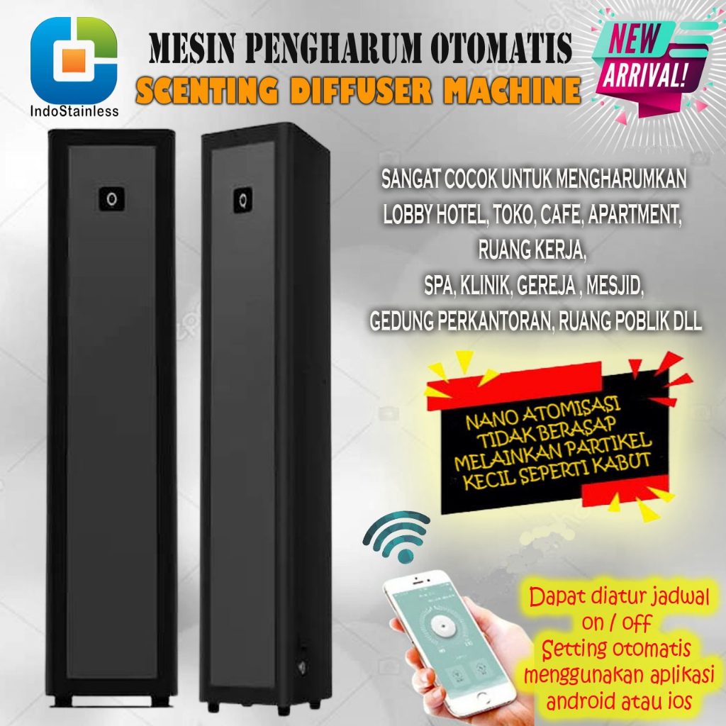 ELECTRIC SCENTING MESIN DIFFUSER PENGHARUM RUANG OTOMATIS BESAR STAND