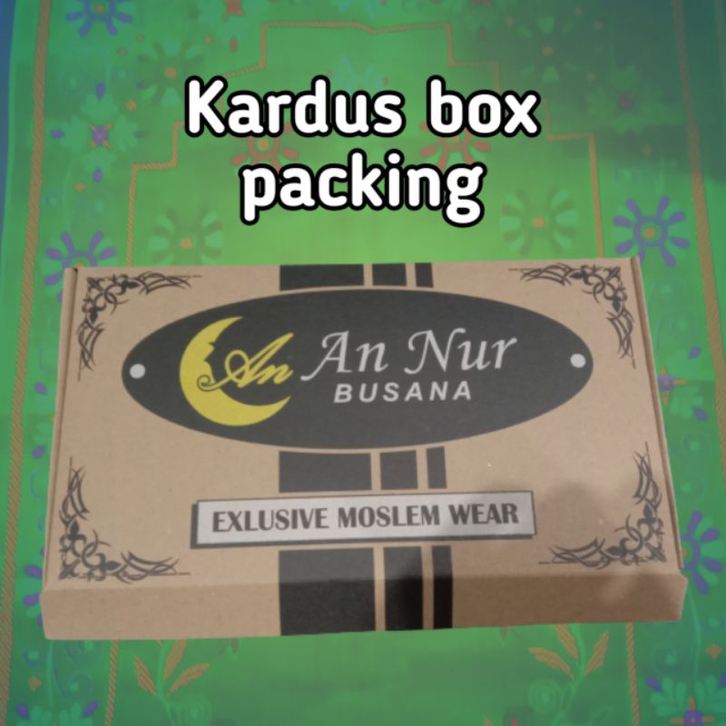

kardus box packing exlusive