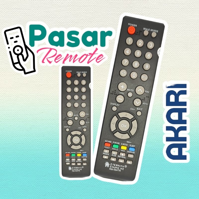 REMOTE TV AKARI LED
