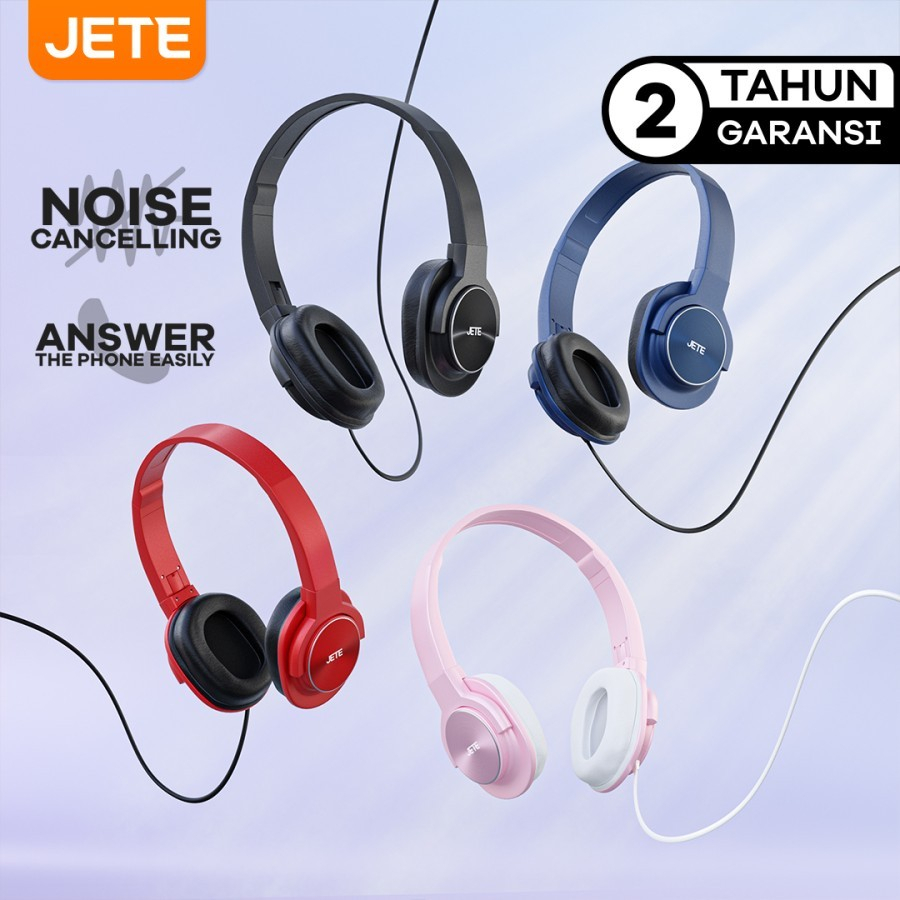 JETE HB6 Headphone Noise Canceling Mic Built In