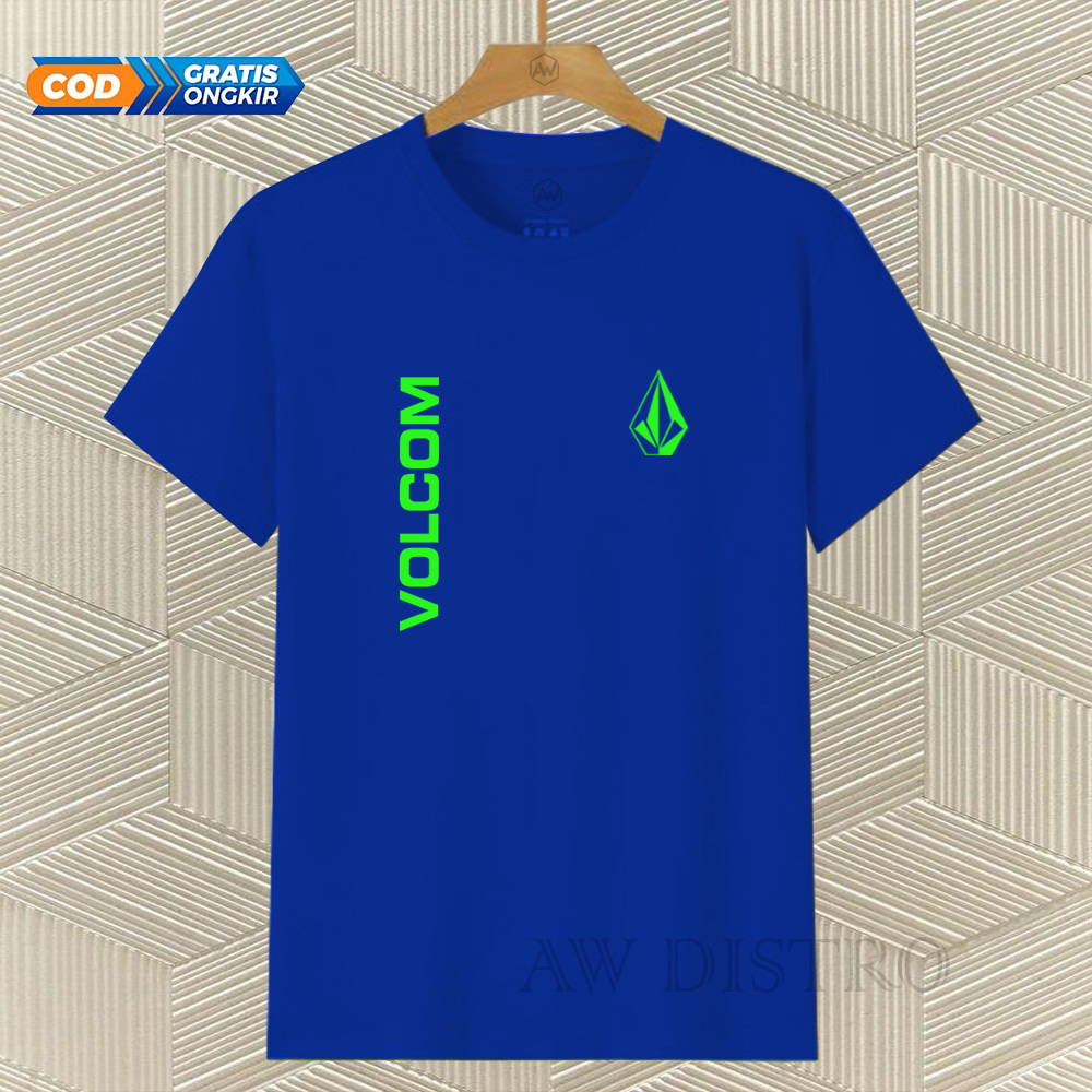 COD Baju Kaos Distro Vcm Kirka Text Neon Premium Quality Lengan Pendek