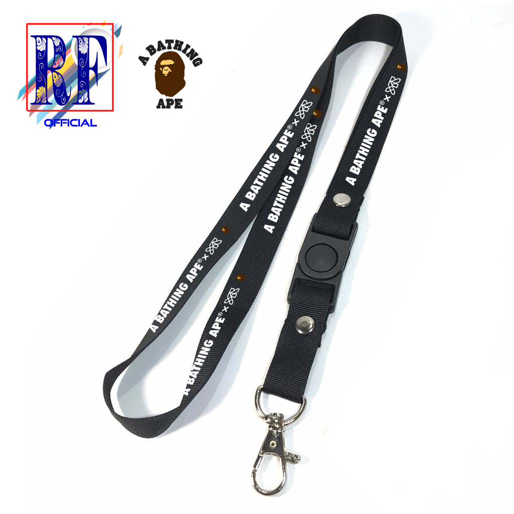 

Tali Lanyard BAPE distro GANTUNGAN KUNCI/GANTUNGAN ID CARD/GANTUNGAN POD Best seller COD