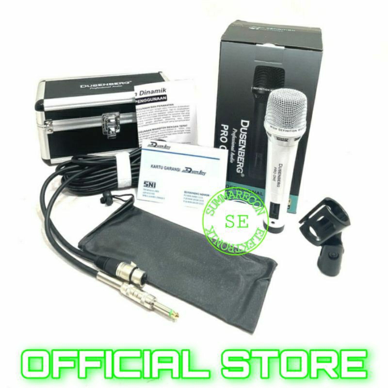 mic kabel original dusenberg pro one microphone mic vocal karaoke original