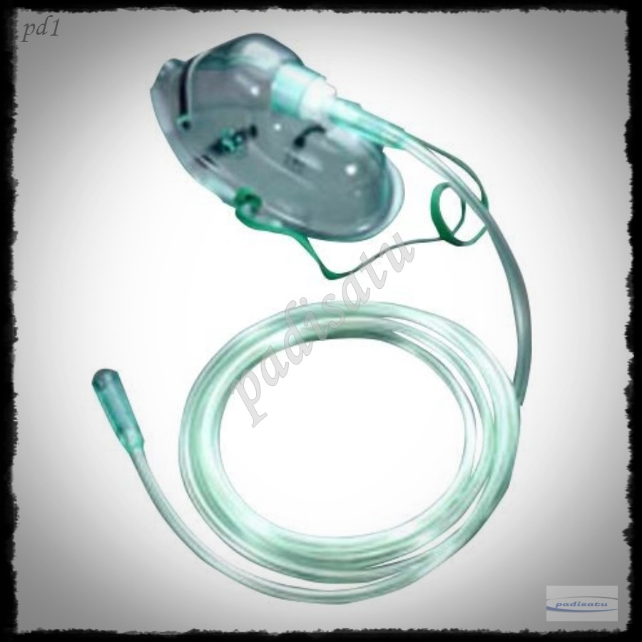 Masker Oksigen Selang Sungkup Oksigen Maxiflow