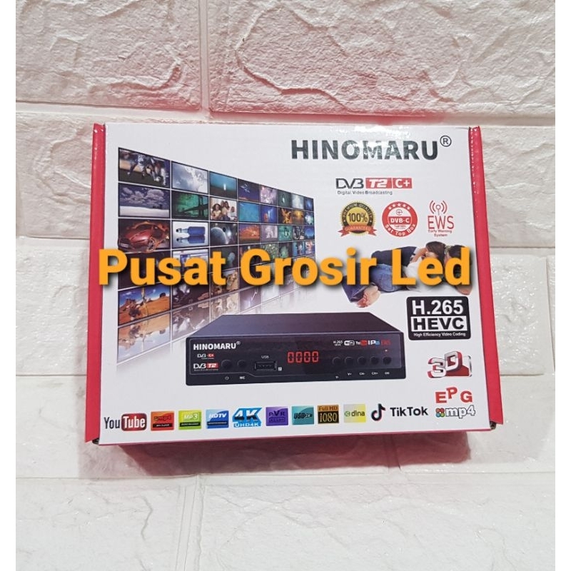 STB HINOMARU DVB T2 / SET TOP BOX HINOMARU /STB BERKUALITAS