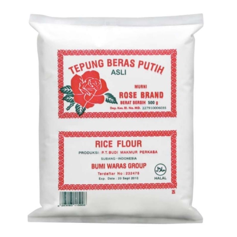 

Tepung Beras Rose Brand 500gr
