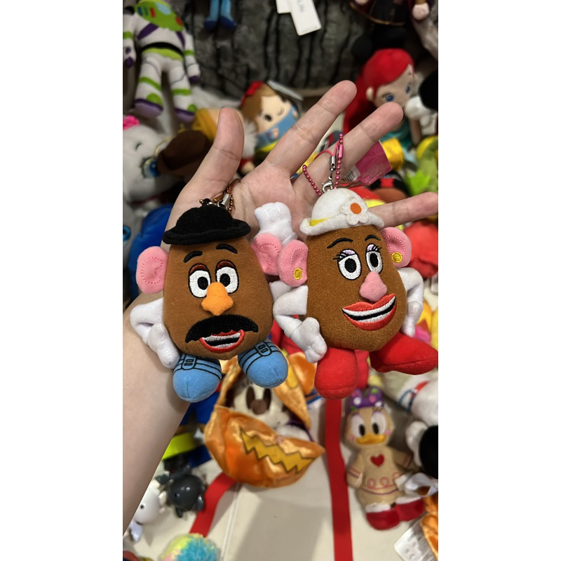 boneka mr. potato & mrs. potato | gantungan toy story | keychain toy story