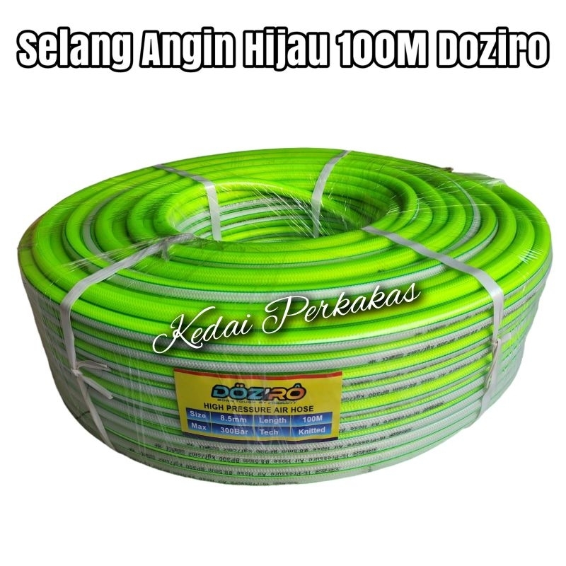 Selang angin kompresor doziro 100 meter / Selang cuci steam 100m berkualitas 300 bar