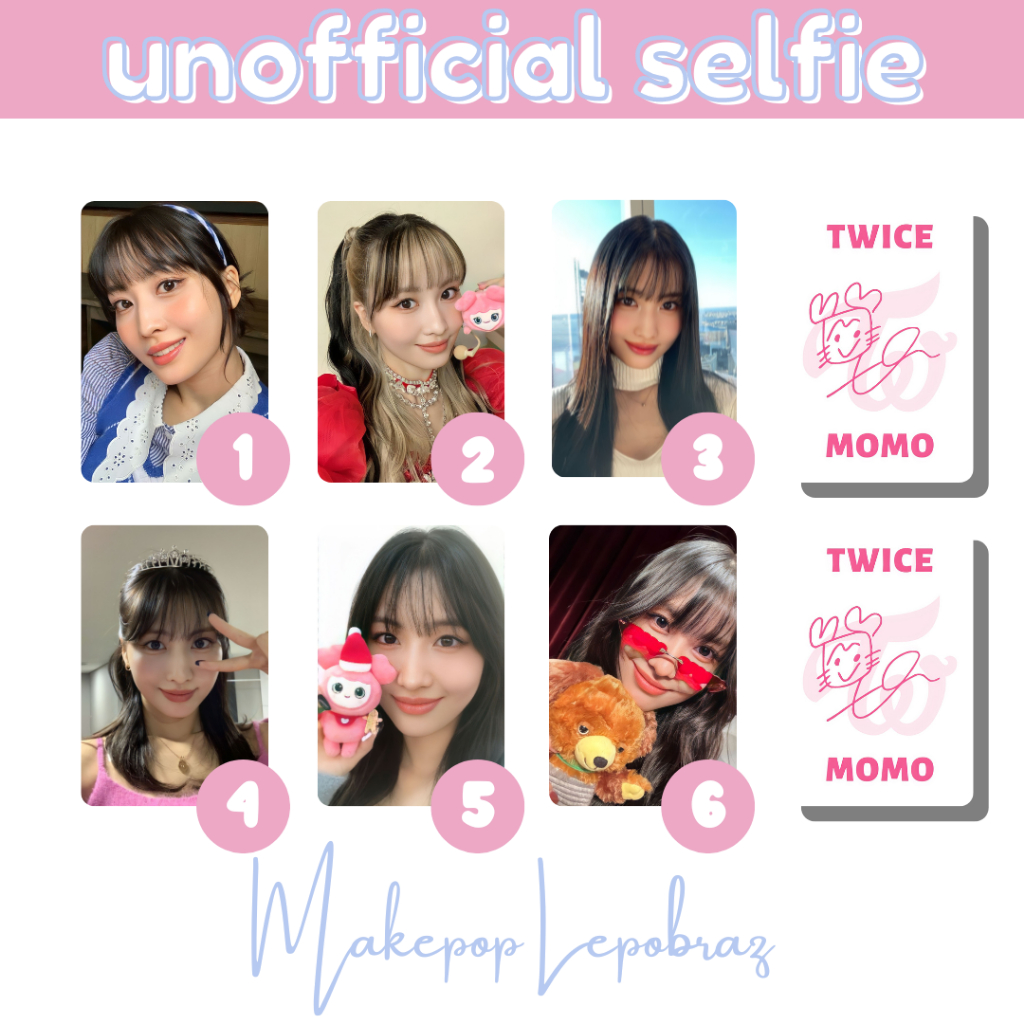 [PART 2] [MIN. 3 PC] TWICE UNOFFICIAL SELFIE - GIRLFRIENDABLE PC JIHYO MOMO CHAEYOUNG TZUYU