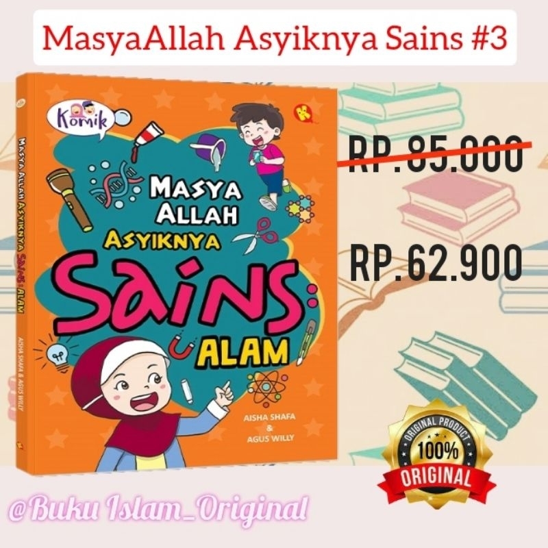 Komik MasyaAllah Asyiknya Sains #3 : Alam