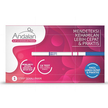 Willsen Onemed &amp; Steril Medical Tes Hamil Test Pack Tes Kehamilan - 1 Strip