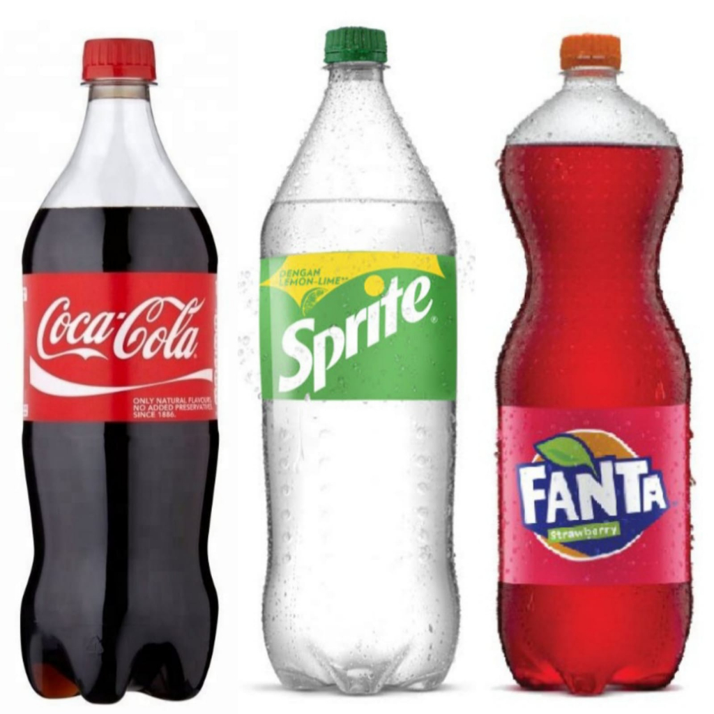 

SPRITE- FANTA- COC-COLA 1.5L