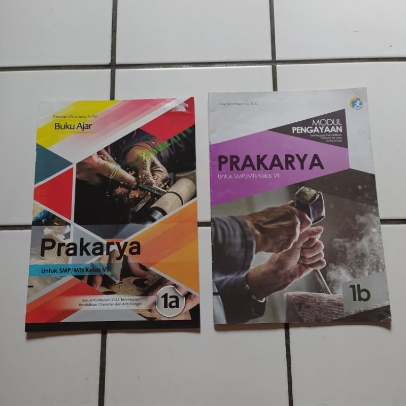 

Buku Ajar Modul Pengayaan Prakarya SMP 7 VII