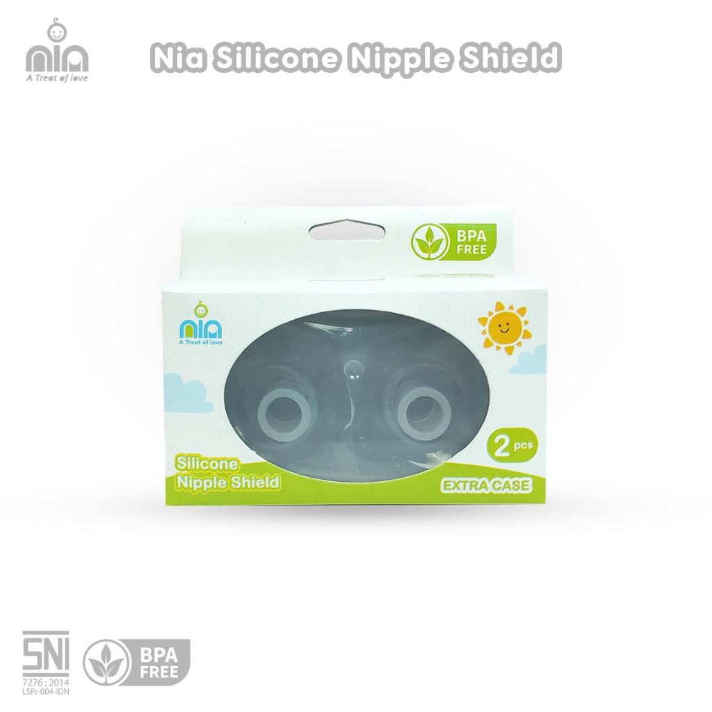 NIA SILICONE NIPPLE BREAST SHIELD - PELINDUNG PUTING IBU MENYUSUI SILIKON