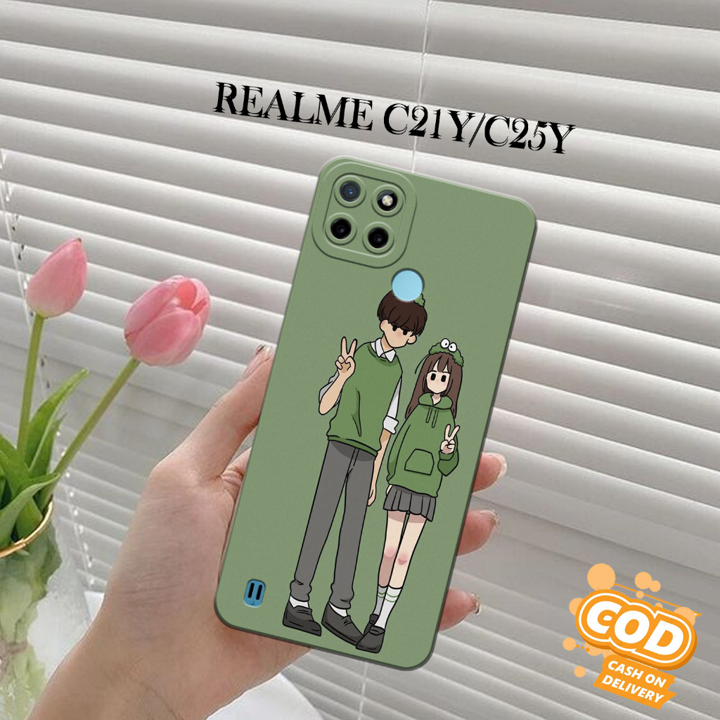 Case Hp Realme C21Y - C25Y  - Casing Hp Realme C21Y - C25Y  - Latopiacase - Fashion Case karakter  -
