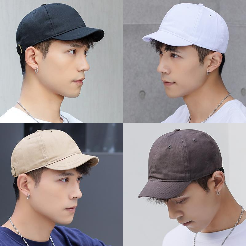 Topi Short Brim Lidah Pendek Polos Import Premium Fashion Korea Distro Style