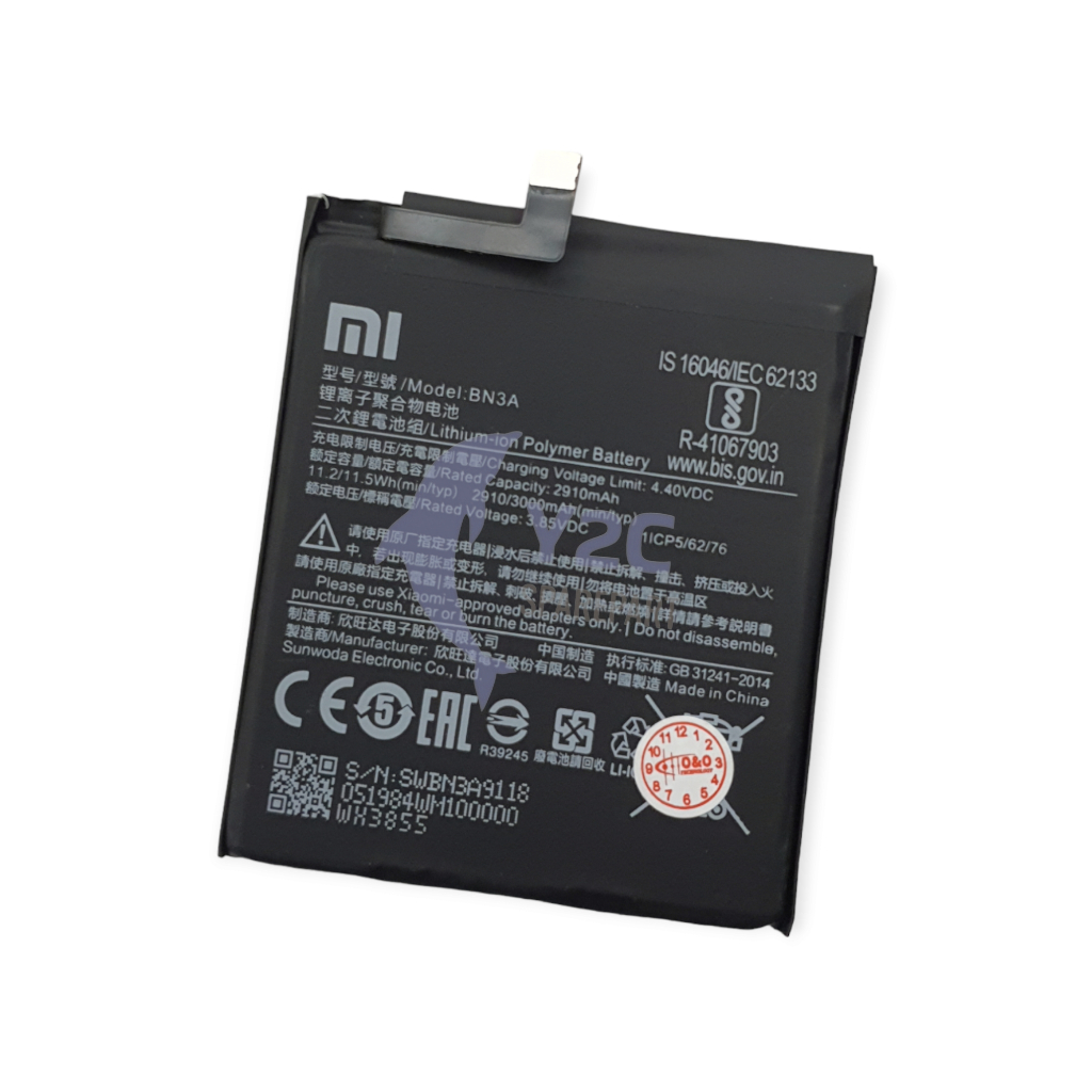 BATERAI XIAOMI REDMI GO / BN3A ORIGINAL OEM / BATRE / BATRAI / BATERE / BATU / BATREI