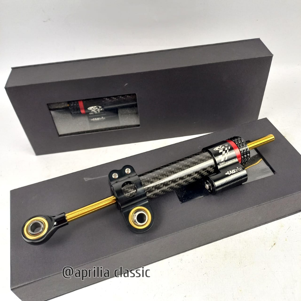 Stabilizer Matris Carbon Steering Dumper Matris Stabilizer Steering Dumper Panjang Pendek 16 Klik Matris Stabilizer Matris Original Universal Ninja Gsx Cbr R15 R25