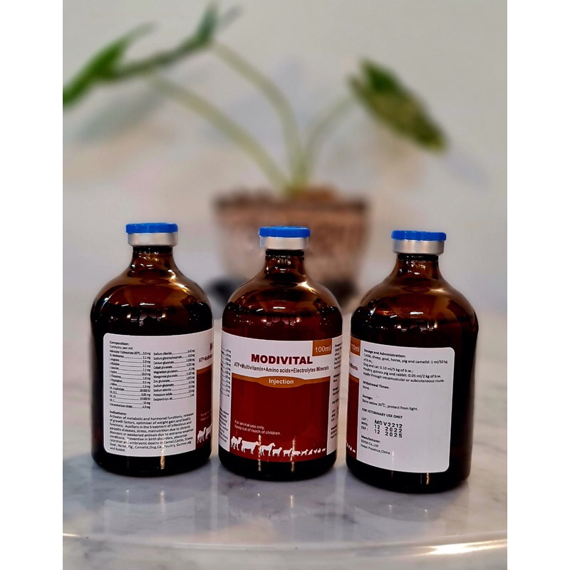 MODIVITAL ATP 100 ML - Injeksi Multivitamin sama seperti MODIVITASAN