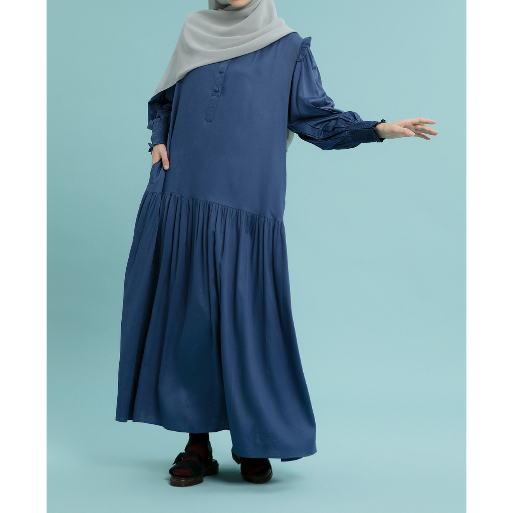 Cottoncut Qyara Dress Wanita Premium