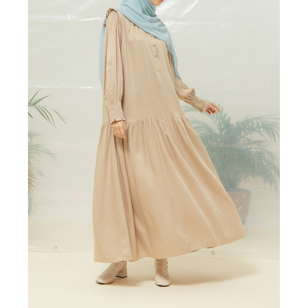 Cottoncut Qyara Dress Wanita Premium