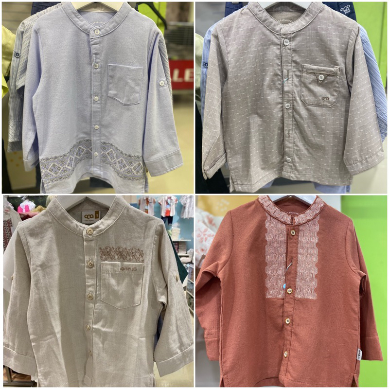 Atasan/Baju koko anak laki-laki usia 1-4tahun QNA