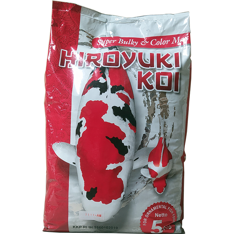 Hiroyuki Pakan Koi Super Bulky & Color Max 5kg