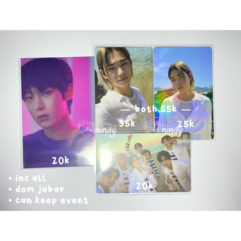 pc poca photocard enhypen enha sunoo hybe insight ni-ki selca holo group ody odysseus
